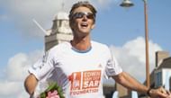 Edwin van der Sar New York Marathon